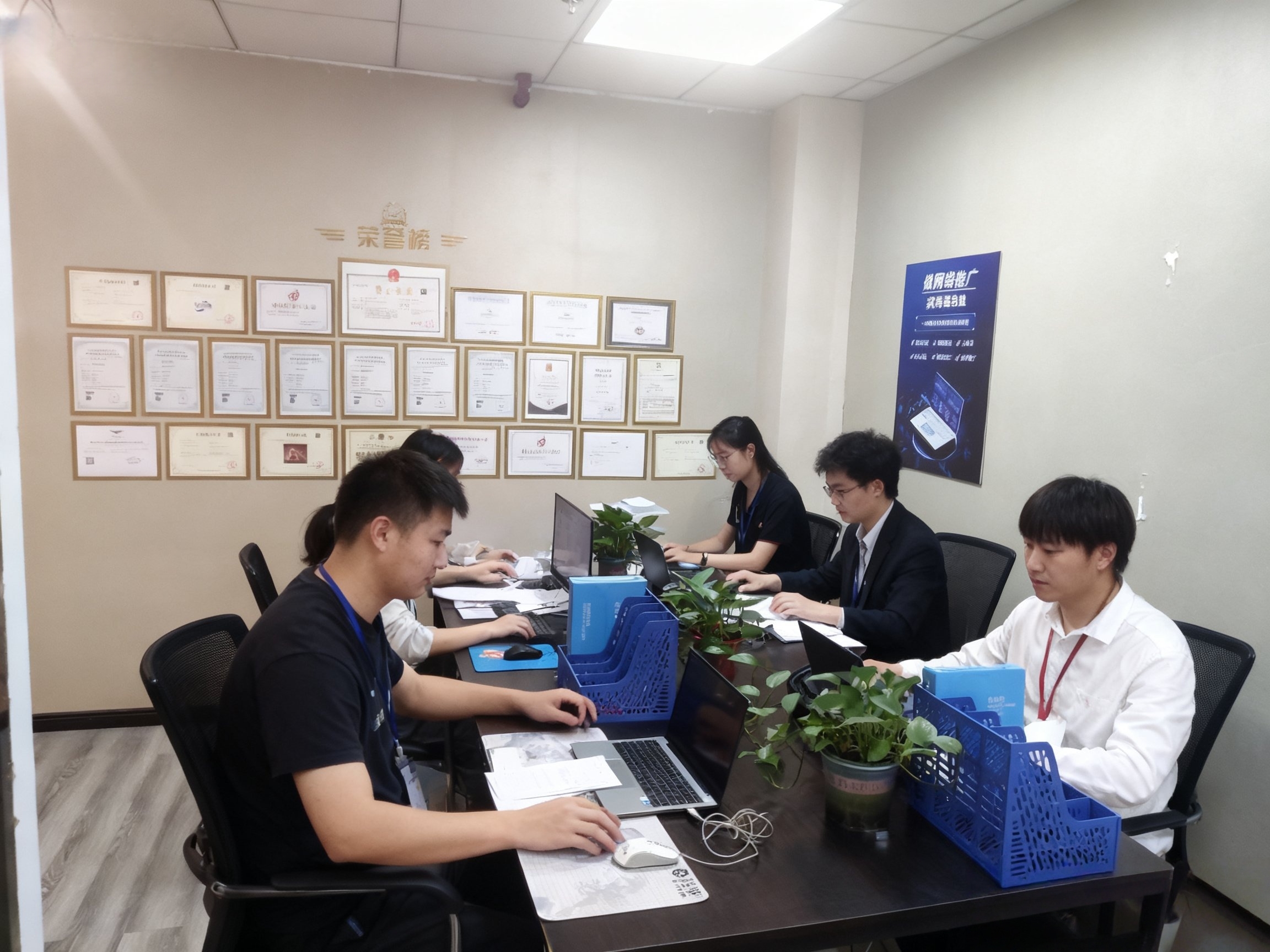 网推传媒办公环境实拍1